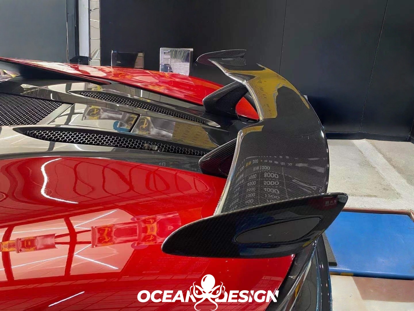 2020-2023 McLaren 570GT Only Dry Carbon Fiber Trunk Wing Spoiler MSO Style Bodykit
