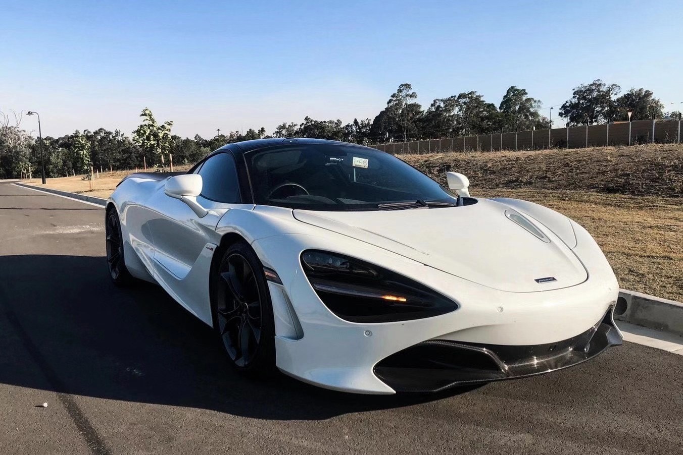 2017-2023 McLaren 720S OEM Style Splitter Front Lip Dry Carbon Fiber Bodykit