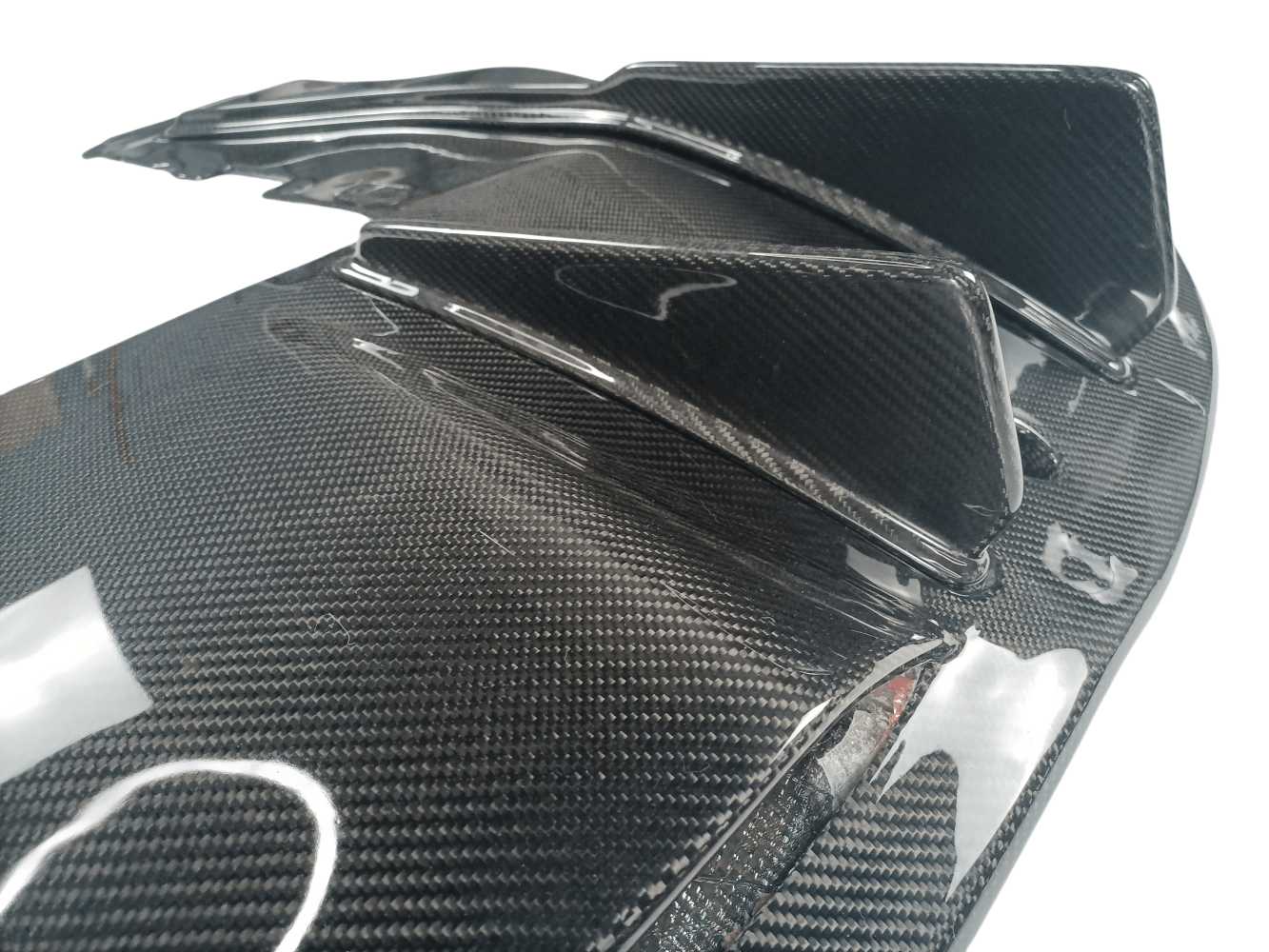 2017-2023 McLaren 720S Rear Diffuser Dry Carbon Fiber V Style Bodykit