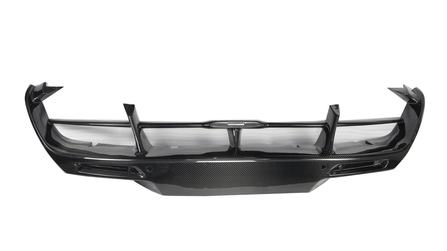 2017-2023 McLaren 720S OEM Style Rear Bumper Center Valance Dry Carbon Fiber Bodykit