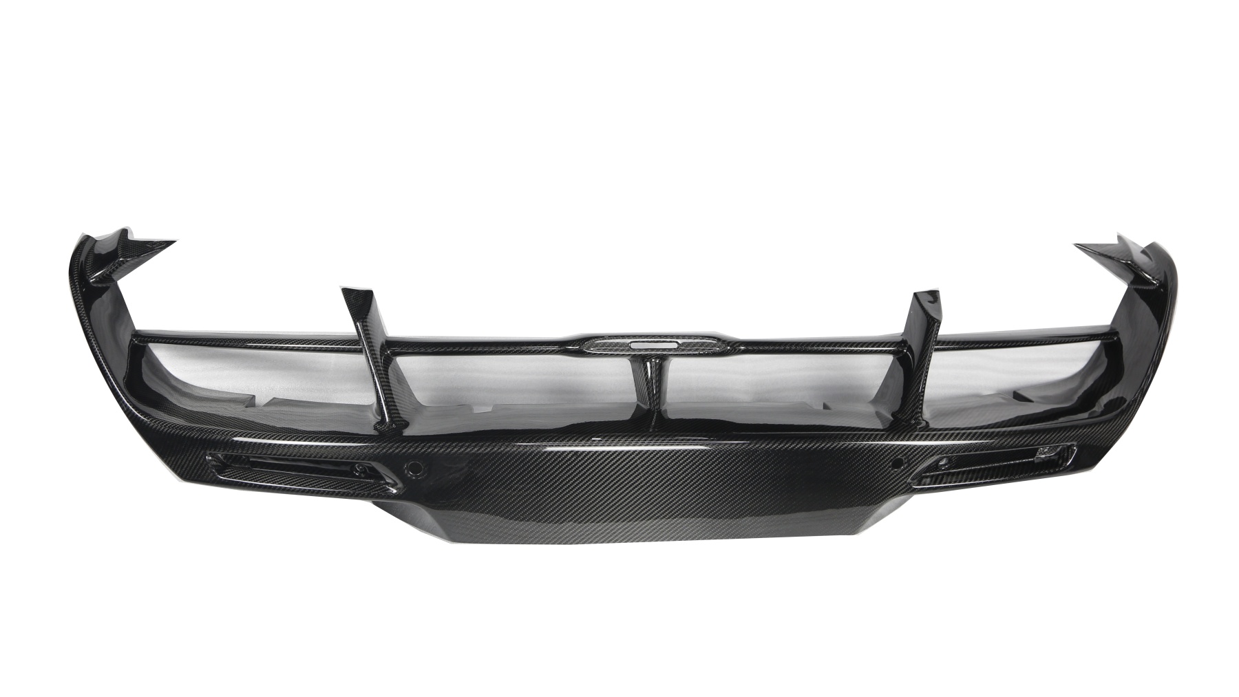 2017-2023 McLaren 720S OEM Style Rear Bumper Center Valance Dry Carbon Fiber Bodykit