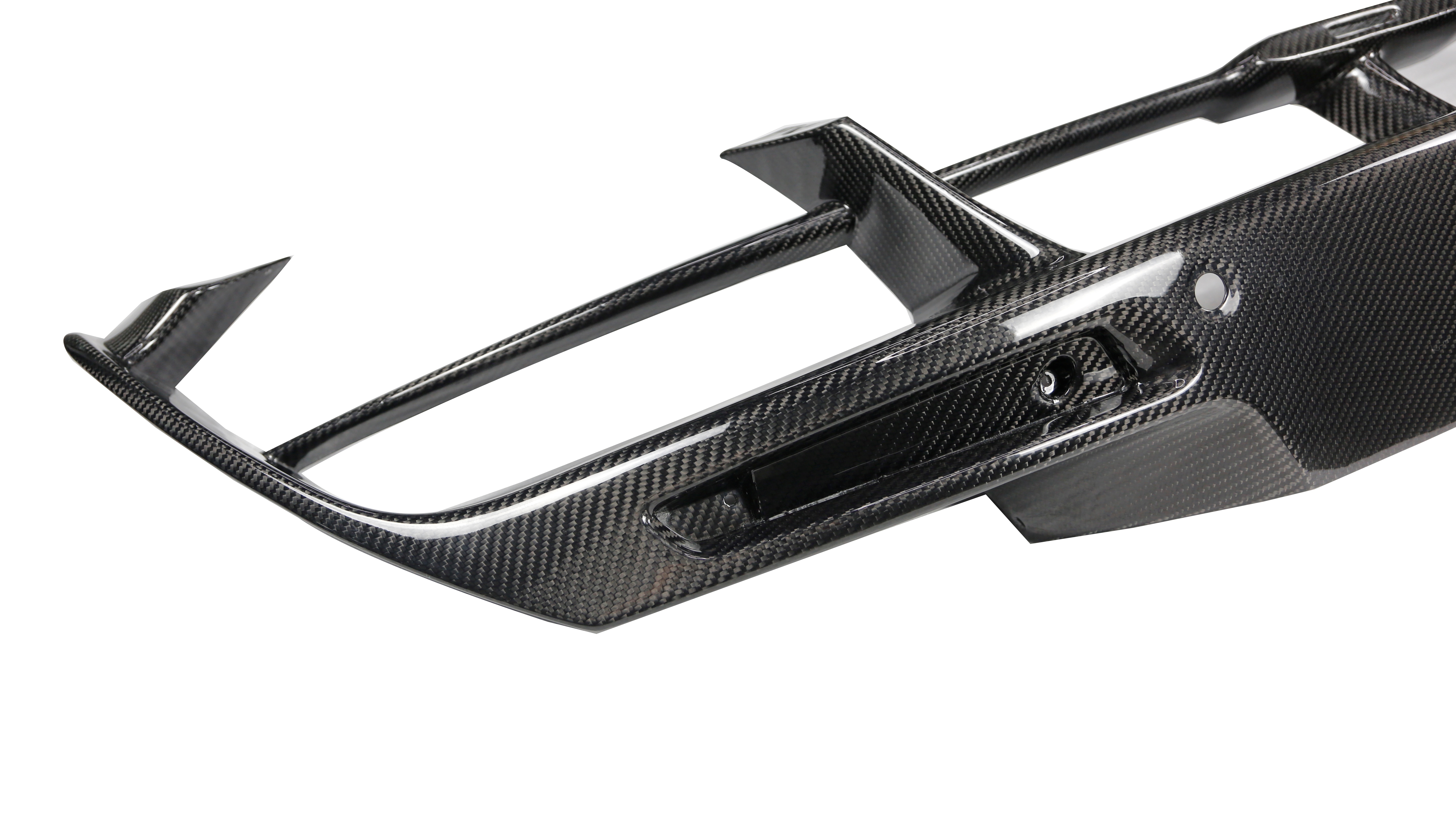 2017-2023 McLaren 720S OEM Style Rear Bumper Center Valance Dry Carbon Fiber Bodykit