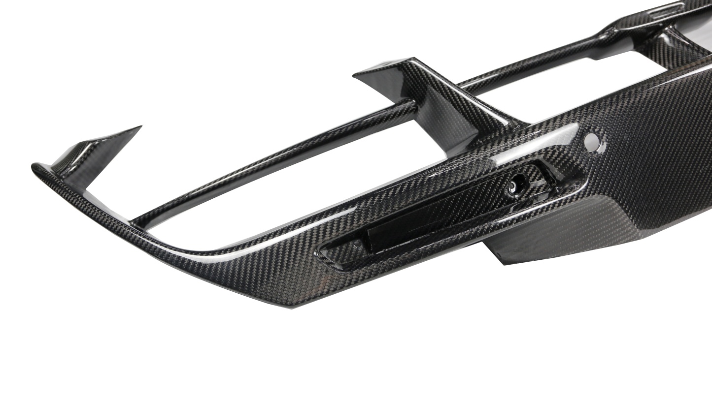 2017-2023 McLaren 720S OEM Style Rear Bumper Center Valance Dry Carbon Fiber Bodykit