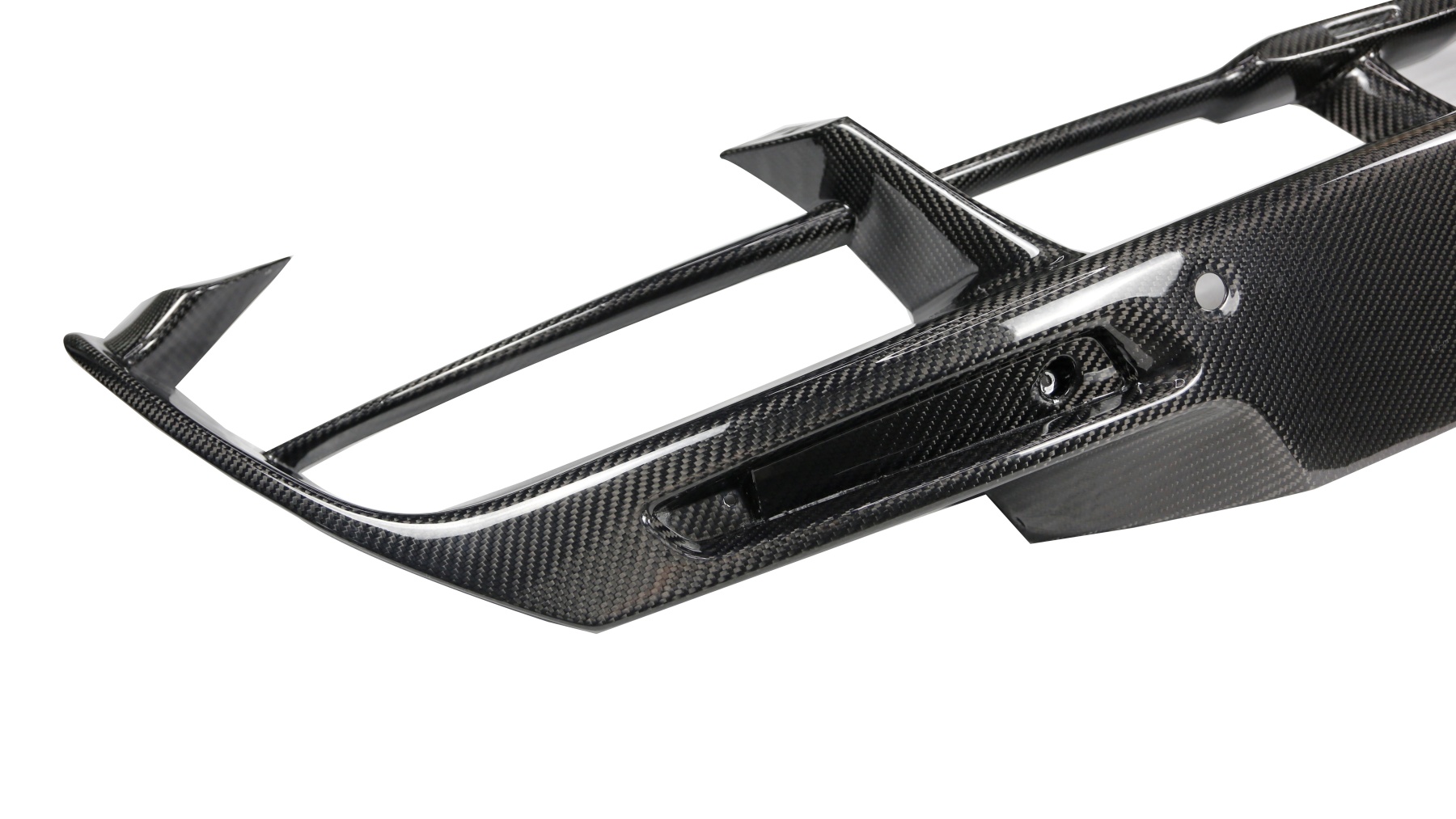 2017-2023 McLaren 720S OEM Style Rear Bumper Center Valance Dry Carbon Fiber Bodykit