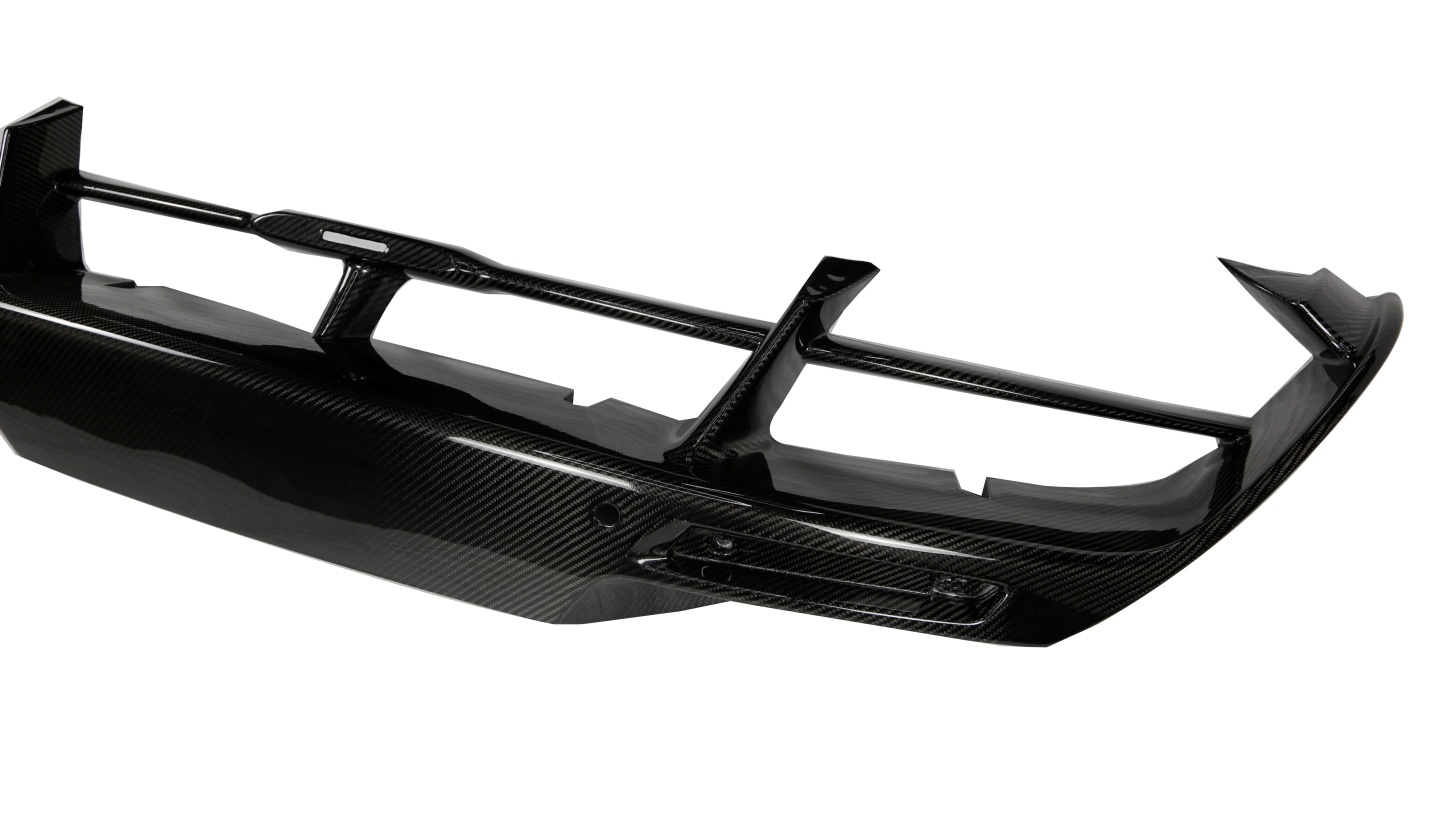 2017-2023 McLaren 720S OEM Style Rear Bumper Center Valance Dry Carbon Fiber Bodykit