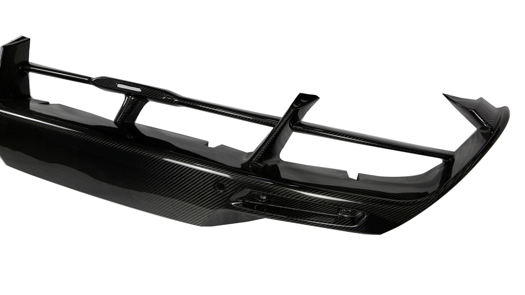 2017-2023 McLaren 720S OEM Style Rear Bumper Center Valance Dry Carbon Fiber Bodykit