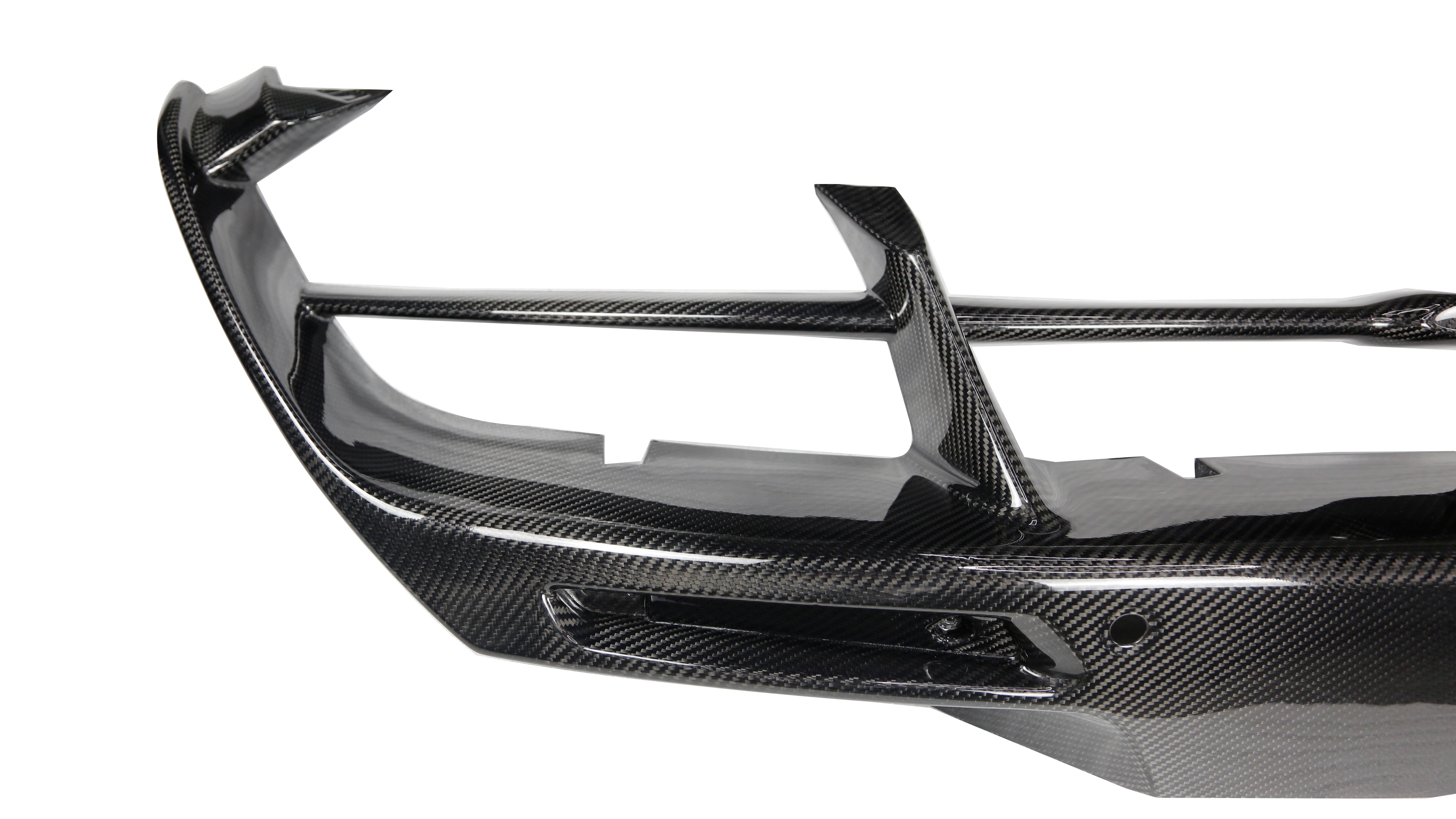 2017-2023 McLaren 720S OEM Style Rear Bumper Center Valance Dry Carbon Fiber Bodykit