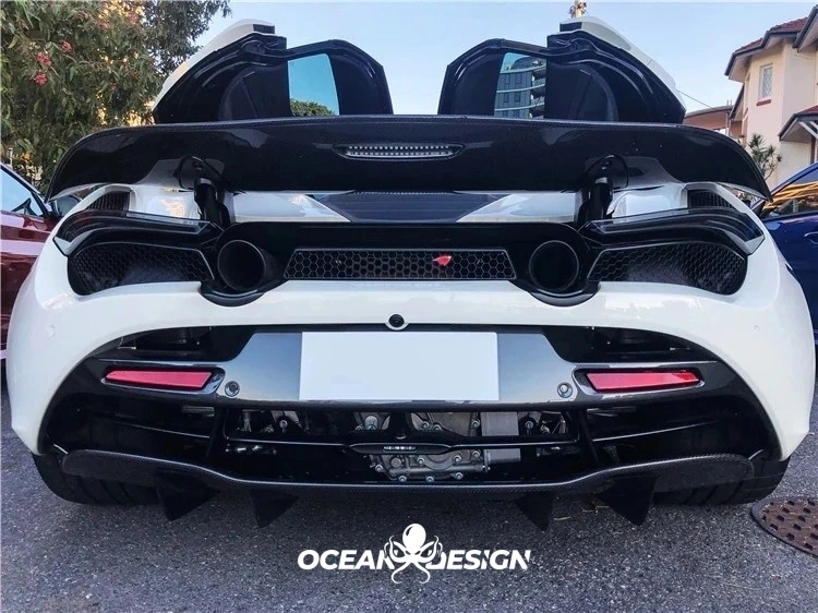 2017-2023 McLaren 720S OEM Style Rear Diffuser Dry Carbon Fiber Bodykit