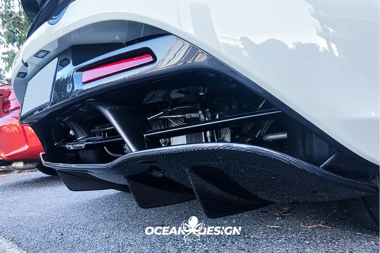 2017-2023 McLaren 720S OEM Style Rear Diffuser Dry Carbon Fiber Bodykit