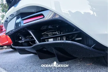 2017-2023 McLaren 720S OEM Style Rear Diffuser Dry Carbon Fiber Bodykit