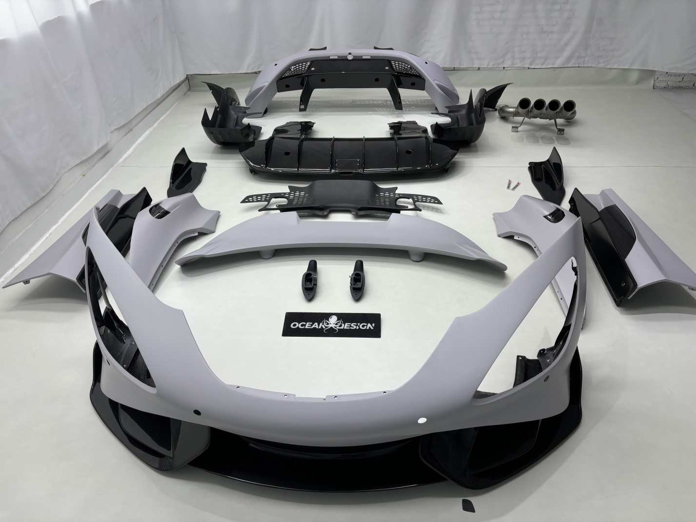 2017-2022 McLaren 720S Coupe & Spider Convert 765LT Upgrade Full Body Kit-Dry Carbon Fiber