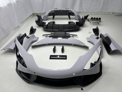 2017-2022 McLaren 720S Coupe & Spider Convert 765LT Upgrade Full Body Kit-Dry Carbon Fiber