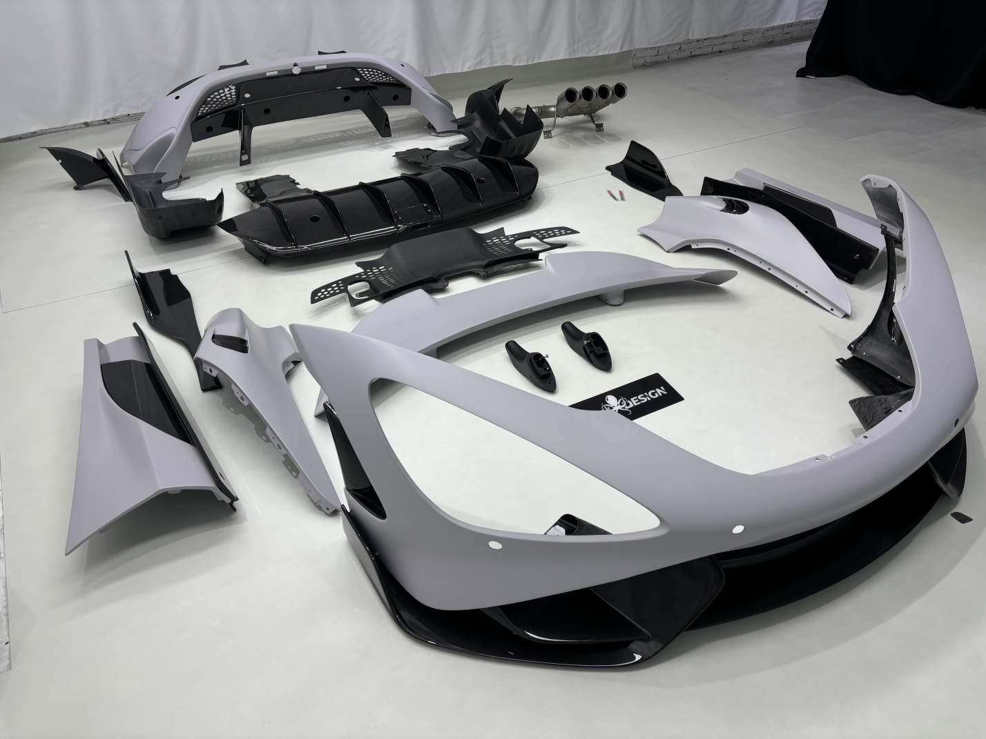 2017-2022 McLaren 720S Coupe & Spider Convert 765LT Upgrade Full Body Kit-Dry Carbon Fiber