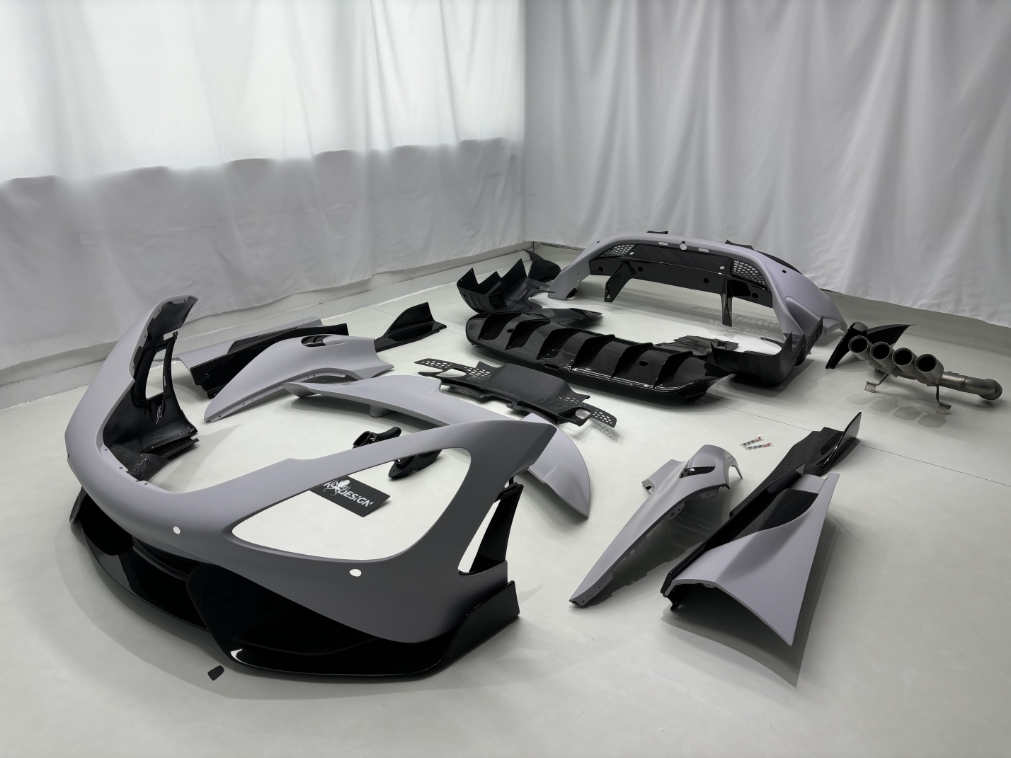 2017-2022 McLaren 720S Coupe & Spider Convert 765LT Upgrade Full Body Kit-Dry Carbon Fiber