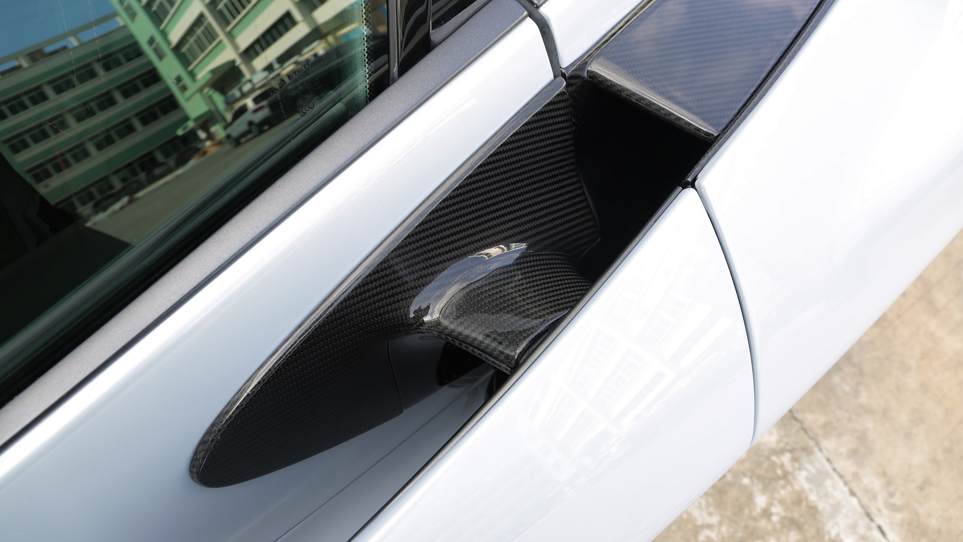 2017-2023 McLaren 720S OEM Style Door Handles Patch Dry Carbon Fiber Bodykit