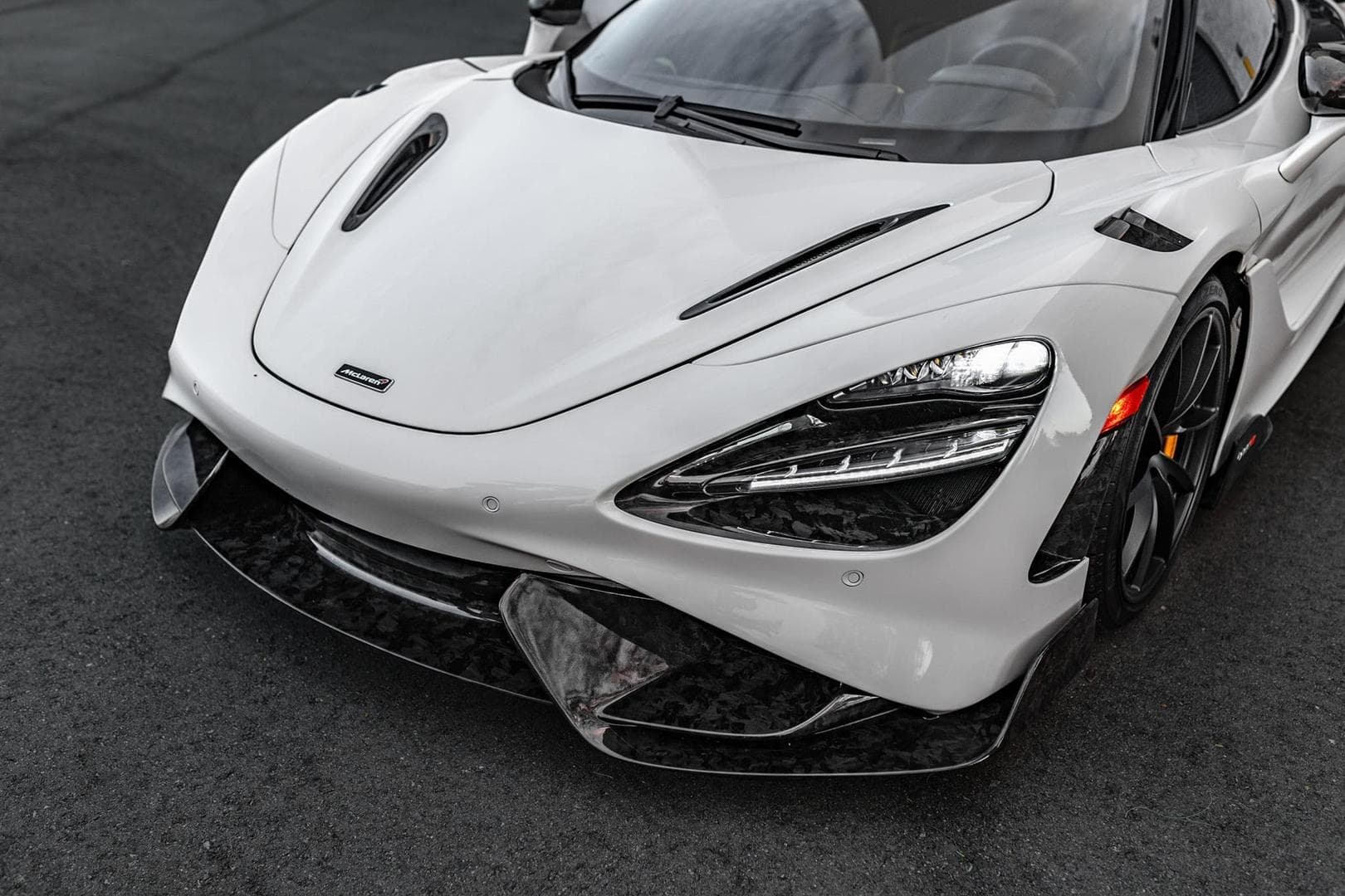 2017-2023 McLaren 720S OEM Style Hood Scoop Dry Carbon Fiber Bodykit