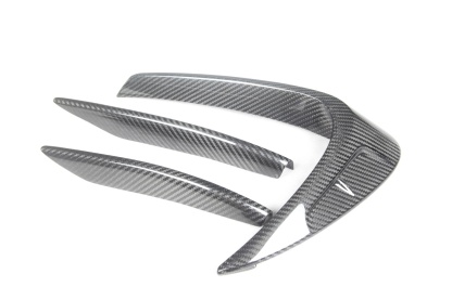 2021-UP Mercedes-Benz S-Class W223 4Matic Sedan MSY Front Bumper Vents Dry Carbon 