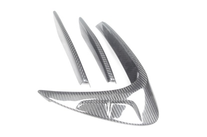 2021-UP Mercedes-Benz S-Class W223 4Matic Sedan MSY Front Bumper Vents Dry Carbon 