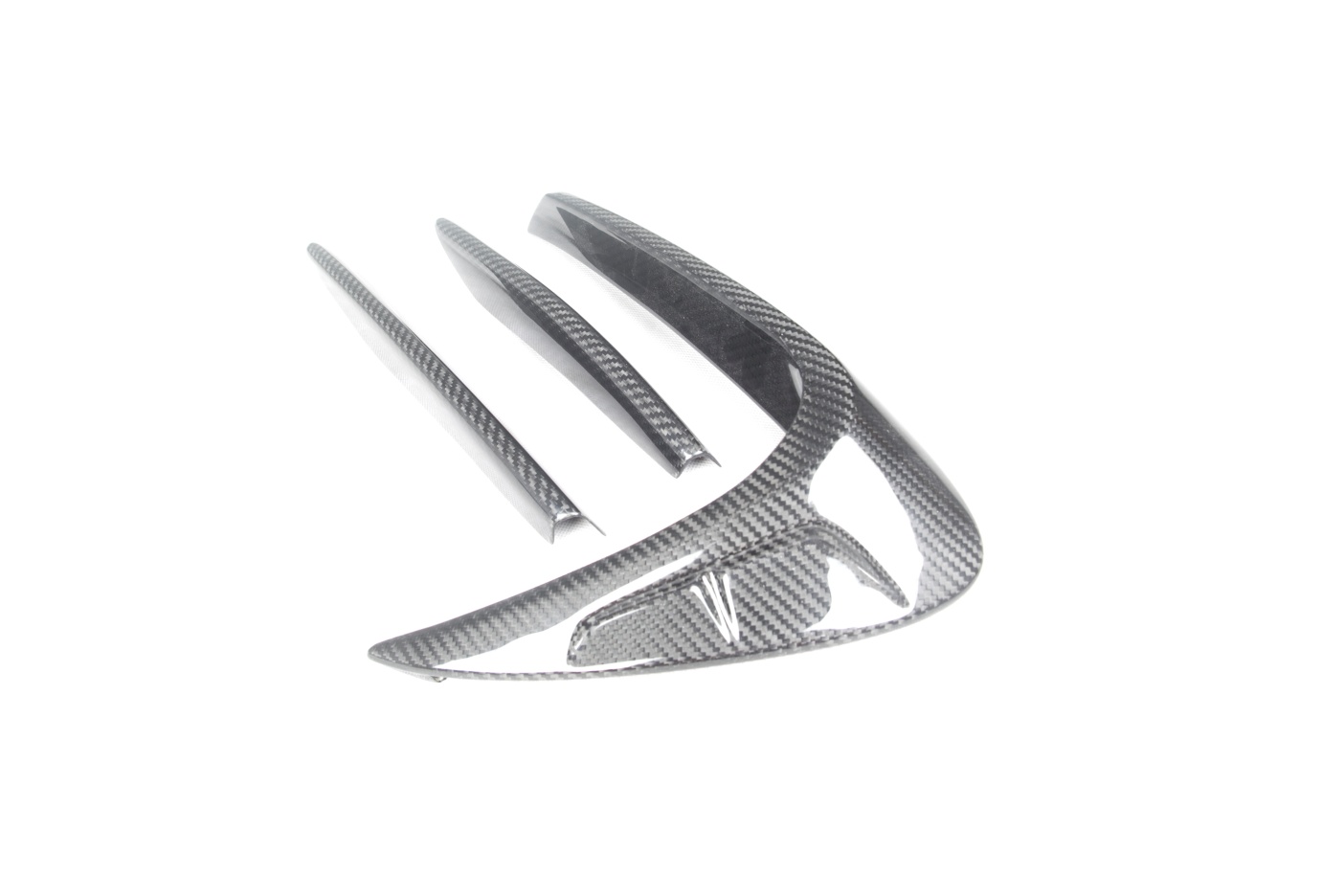 2021-UP Mercedes-Benz S-Class W223 4Matic Sedan MSY Front Bumper Vents Dry Carbon 