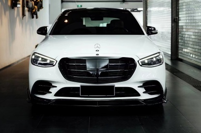 2021-UP Mercedes-Benz S-Class W223 4Matic Sedan MSY Front Bumper Vents Dry Carbon 