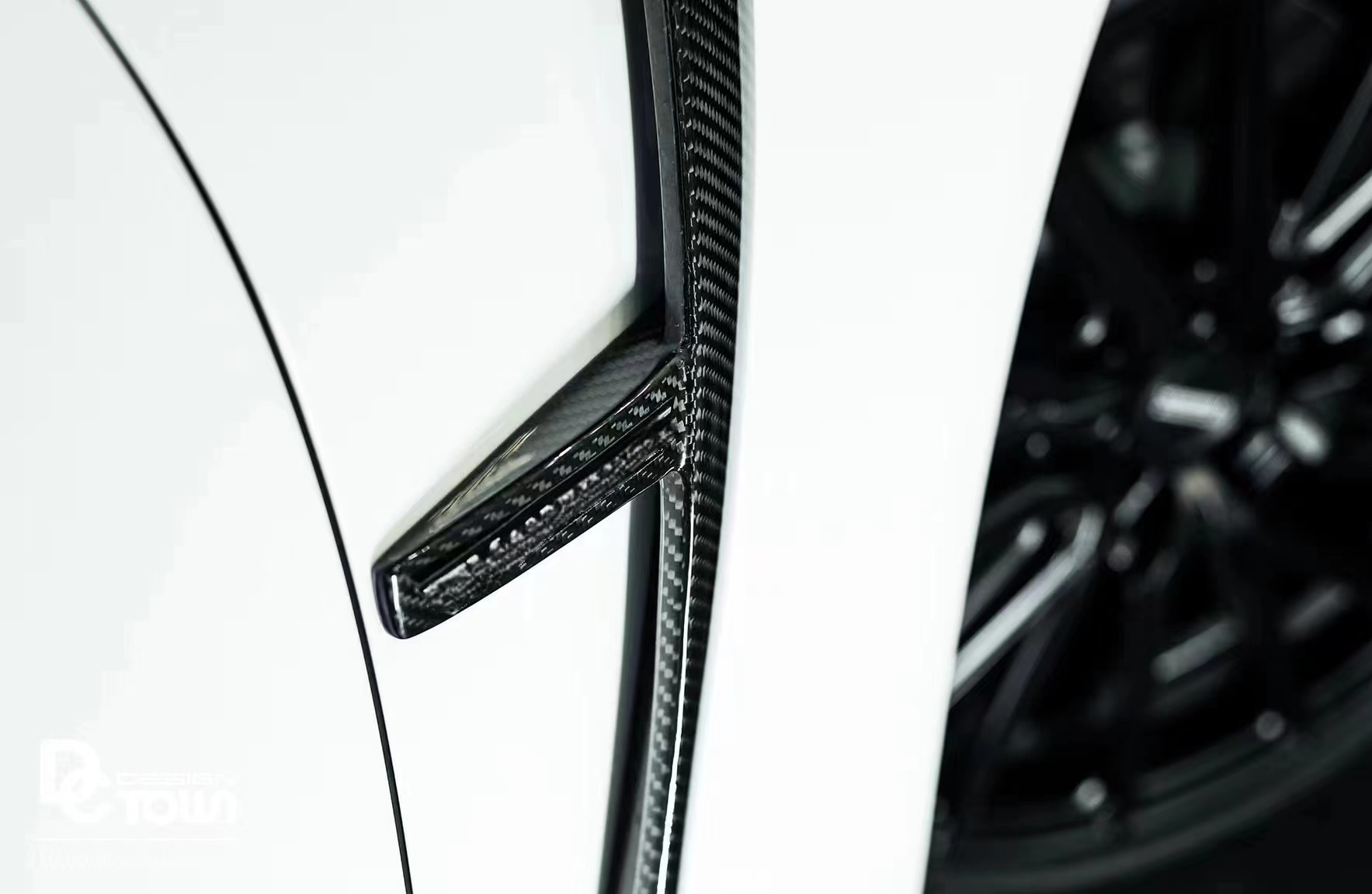 2021-UP Mercedes-Benz S-Class W223 4Matic Sedan MSY Fender Trims Dry Carbon 