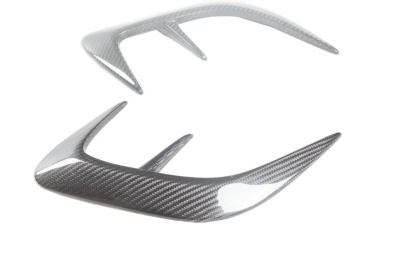 2021-UP Mercedes-Benz S-Class W223 4Matic Sedan MSY Rear Bumper Side Trims Dry Carbon