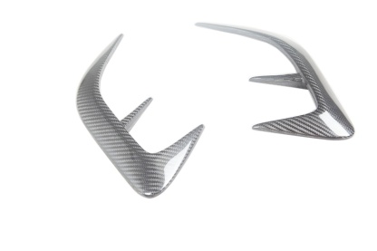 2021-UP Mercedes-Benz S-Class W223 4Matic Sedan MSY Rear Bumper Side Trims Dry Carbon