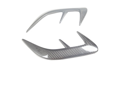 2021-UP Mercedes-Benz S-Class W223 4Matic Sedan MSY Rear Bumper Side Trims Dry Carbon
