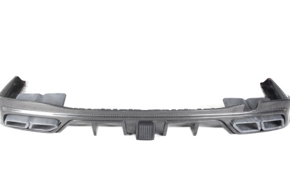 2021-UP Mercedes-Benz S-Class W223 4Matic Sedan MSY Rear Diffuser with LED Light And Exhaust tips Dry Carbon