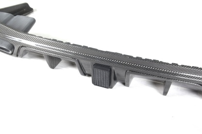 2021-UP Mercedes-Benz S-Class W223 4Matic Sedan MSY Rear Diffuser with LED Light And Exhaust tips Dry Carbon
