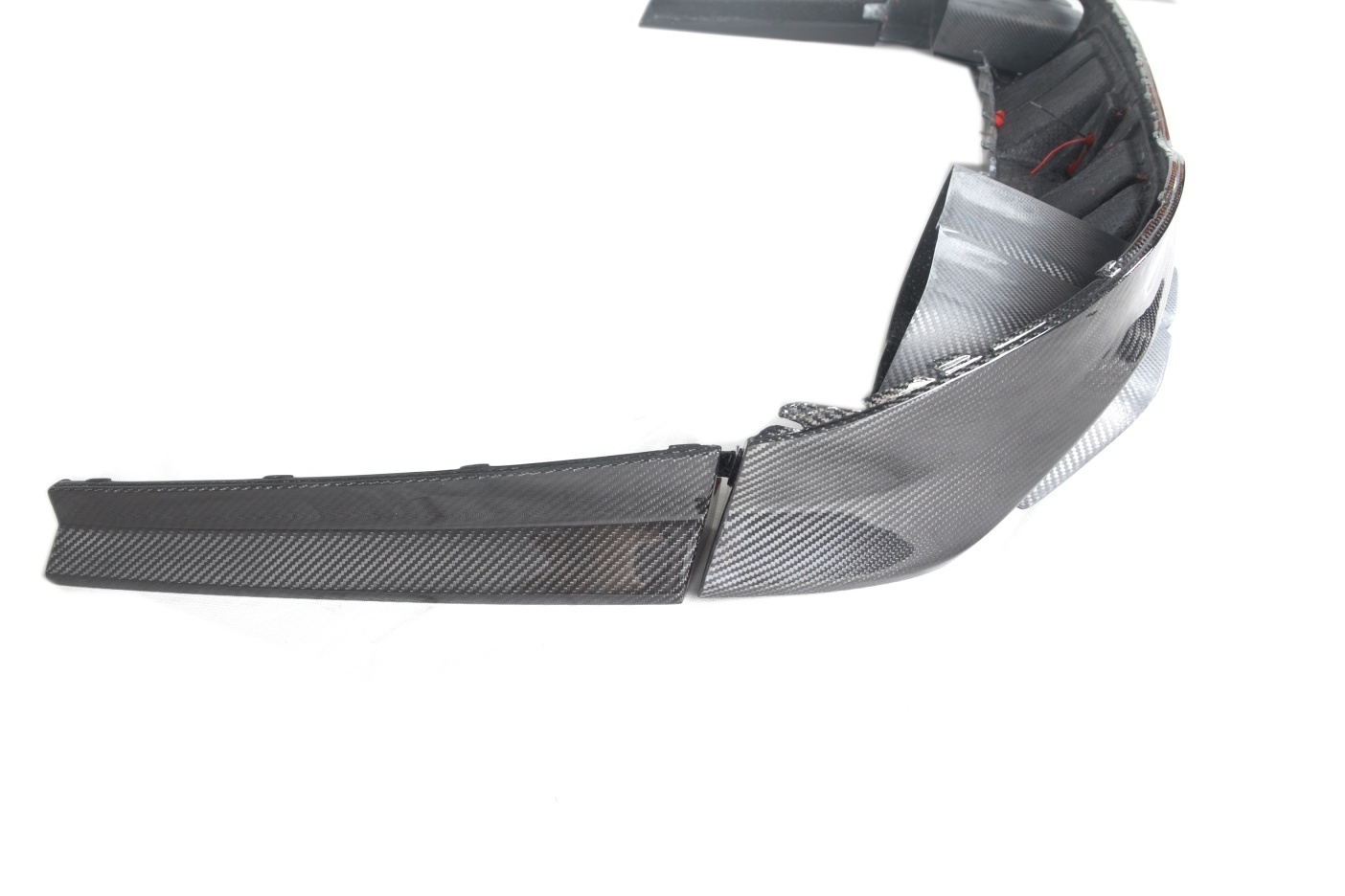 2021-UP Mercedes-Benz S-Class W223 4Matic Sedan MSY Rear Diffuser with LED Light And Exhaust tips Dry Carbon