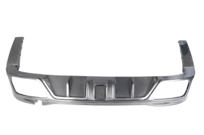 2021-UP Mercedes-Benz S-Class W223 4Matic Sedan MSY Rear Diffuser with LED Light And Exhaust tips Dry Carbon