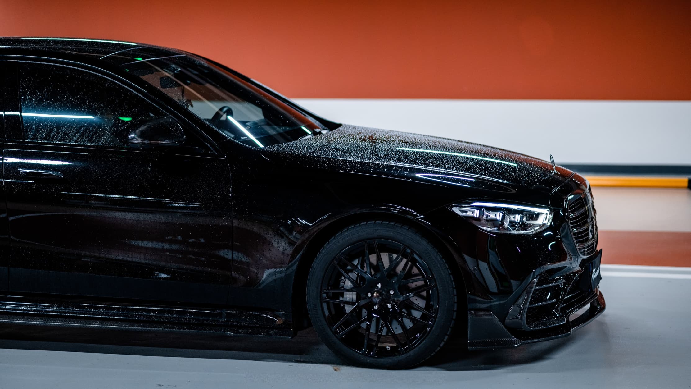 2021-UP Mercedes-Benz S-Class W223 4Matic Sedan (Long Model) MSY Side Skirts Dry Carbon 