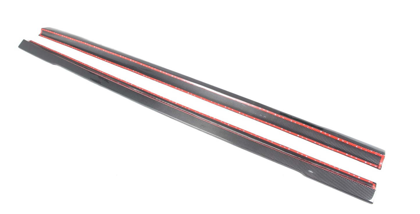 2021-UP Mercedes-Benz S-Class W223 4Matic Sedan (Long Model) MSY Side Skirts Dry Carbon 