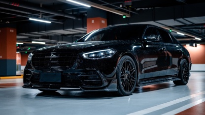 2021-UP Mercedes-Benz S-Class W223 4Matic Sedan (Long Model) MSY Side Skirts Dry Carbon 