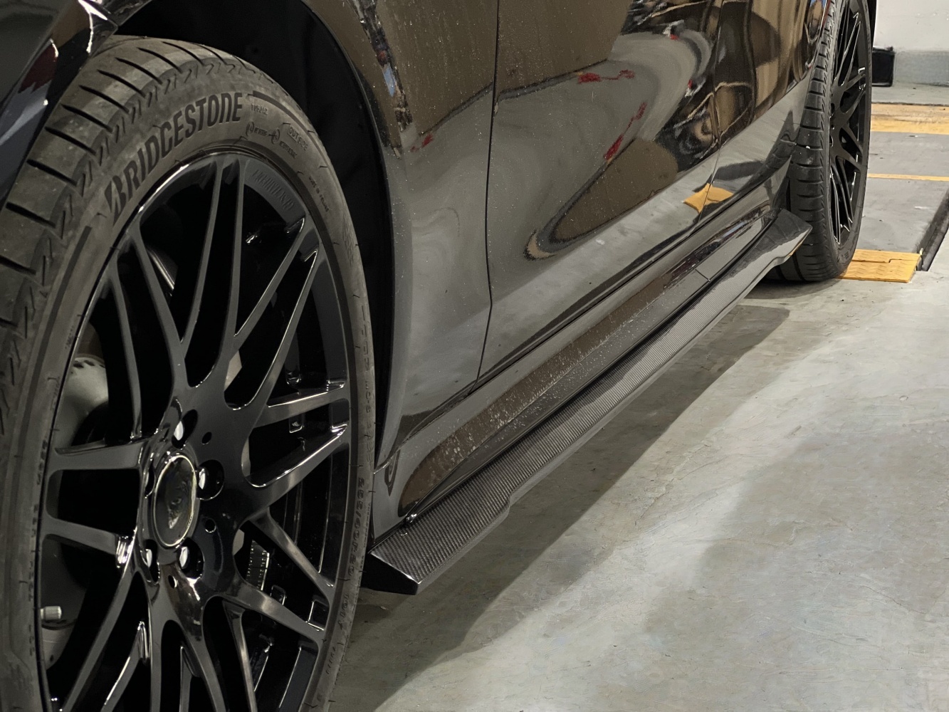 2021-UP Mercedes-Benz S-Class W223 4Matic Sedan (Long Model) MSY Side Skirts Dry Carbon 