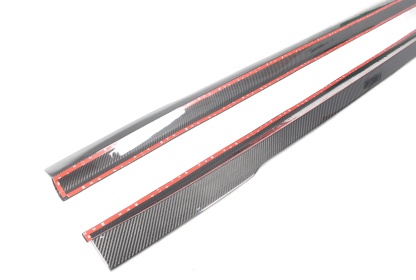 2021-UP Mercedes-Benz S-Class W223 4Matic Sedan (Long Model) MSY Side Skirts Dry Carbon 