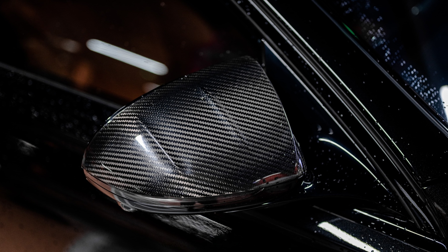 2021-UP Mercedes-Benz S-Class W223 4Matic Sedan MSY Mirror Covers Dry Carbon