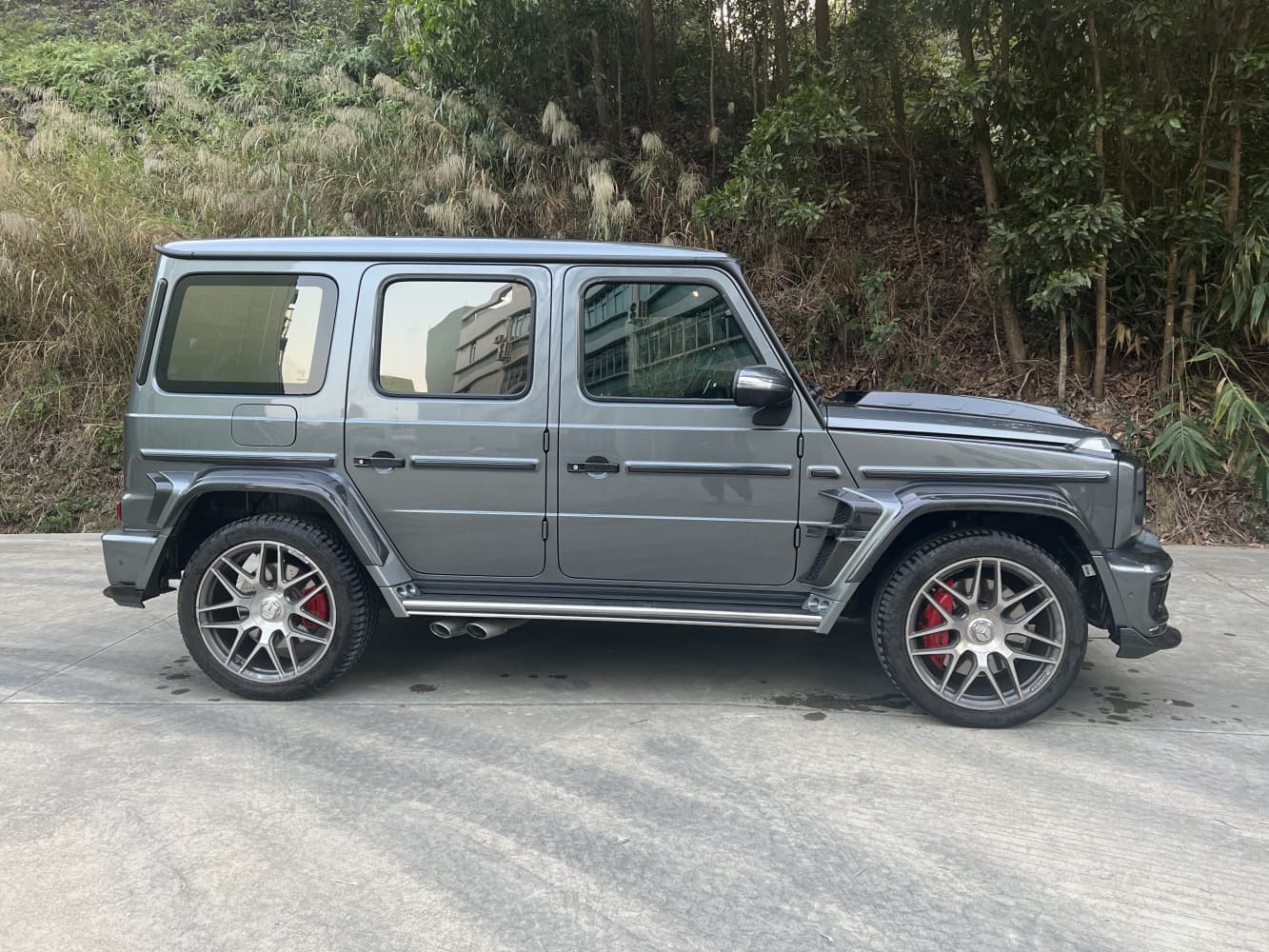 2018-2024 Mercedes-Benz W464 G-Class G350/G500/G63 Upgrade to G900 Front Fender Extensions | Dry Carbon