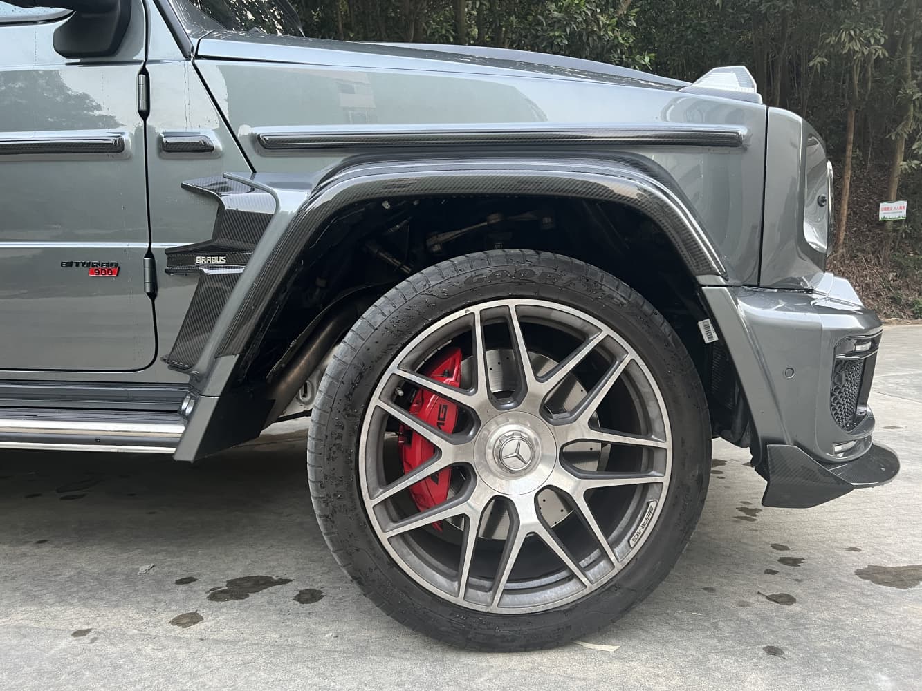 2018-2024 Mercedes-Benz W464 G-Class G350/G500/G63 Upgrade to G900 Front Fender Extensions | Dry Carbon