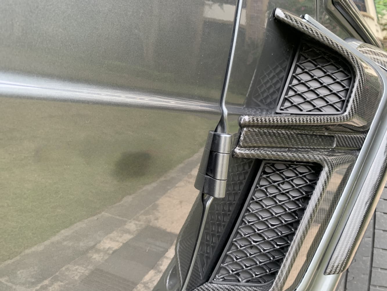 2018-2024 Mercedes-Benz W464 G-Class G350/G500/G63 Upgrade to G900 Front Fender Extensions | Dry Carbon