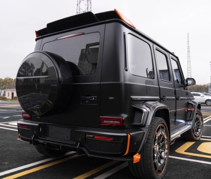 2018-2024 Mercedes-Benz W464 G-Class G350/G500/G63 Upgrade to G900 Rear Diffuser with Corner Trims in Dry Carbon