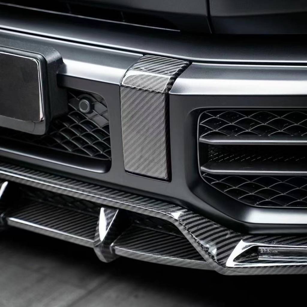 2019-UP Mercedes-Benz G Class W464 G63 TC Style Front Lip Splitter – Dry Carbon Fiber