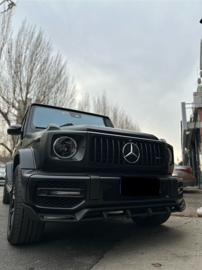 2019-UP Mercedes-Benz G Class W464 G63 TC Style Front Lip Splitter – Dry Carbon Fiber