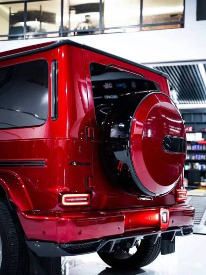 2019-UP Mercedes-Benz G Class W464 G63 TC Style Rear Diffuser – Dry Carbon Fiber