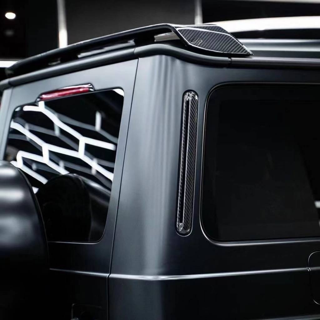 2019-UP Mercedes-Benz G Class W464 G63 TC Style Dry Carbon Rear Spoiler with Base