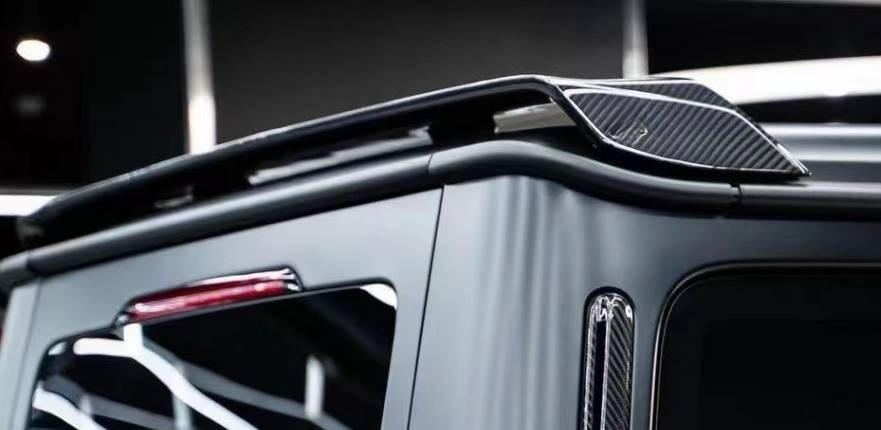 2019-UP Mercedes-Benz G Class W464 G63 TC Style Dry Carbon Rear Spoiler with Base