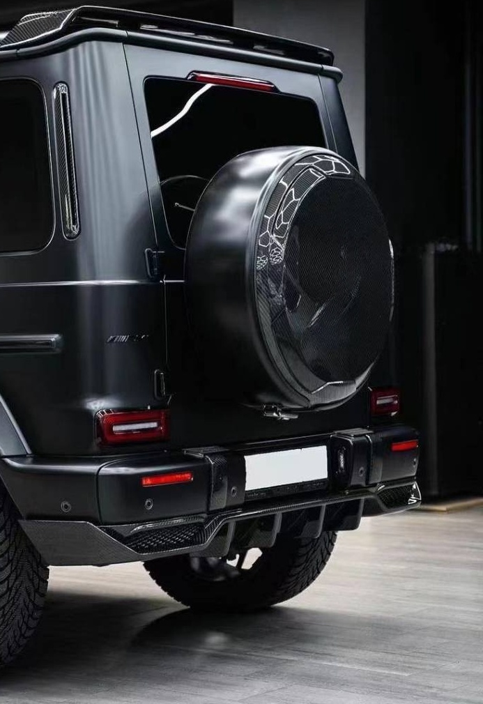 2019-UP Mercedes-Benz G Class W464 G63 TC Style Dry Carbon Wheel Center Cap