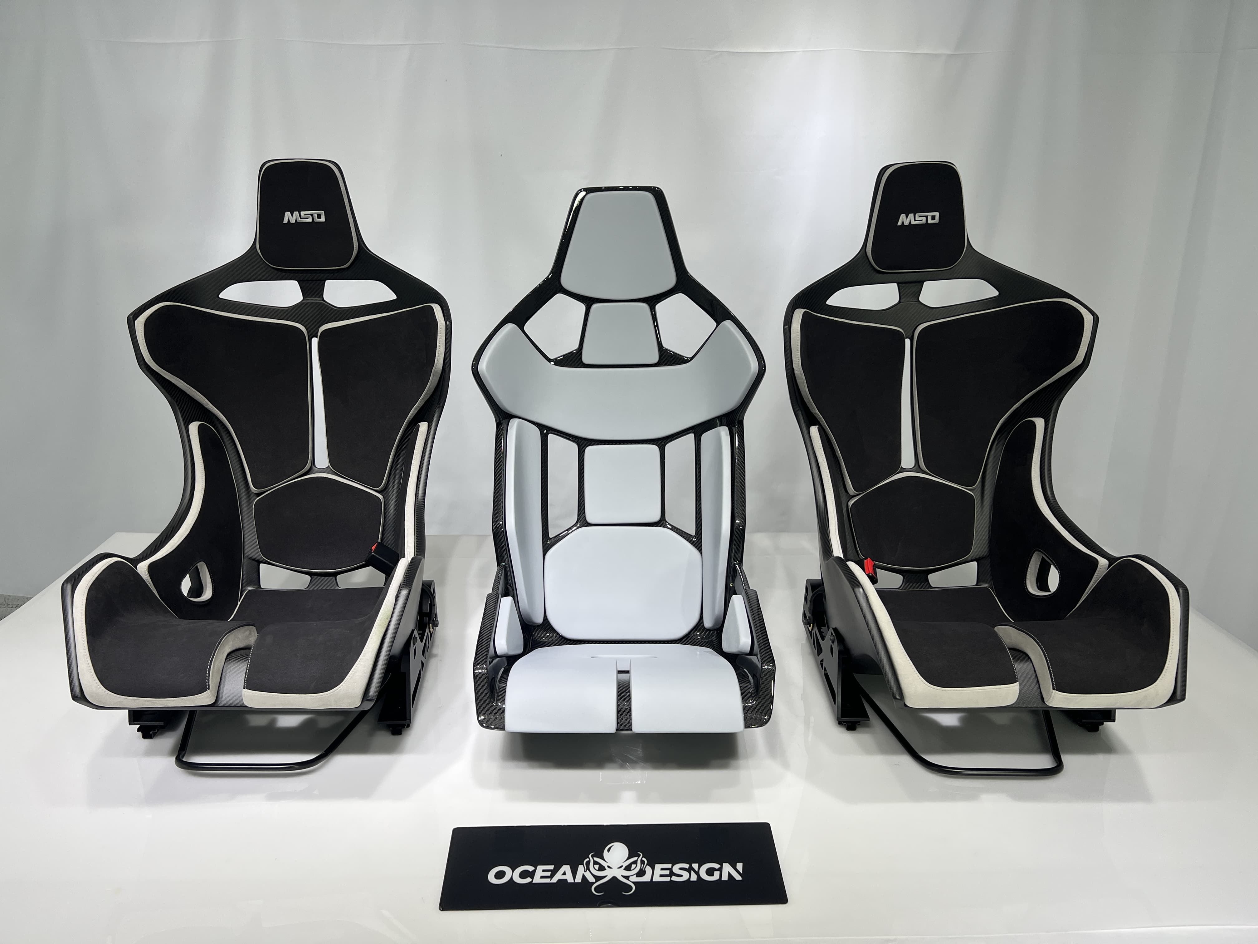 Ocean Design Dry Carbon Racing Seat Type R1 Universal Fitment