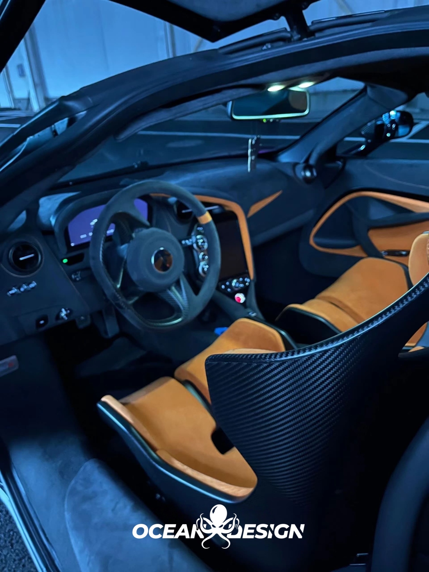 Ocean Design Dry Carbon Racing Seat Type R1 Universal Fitment